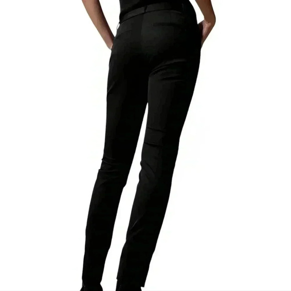 Banana Republic Skinny Sloan Pant Black Mid Rise  Classic Fit Women's size 10 - Picture 3 of 12